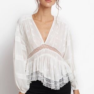 Free People sheer top